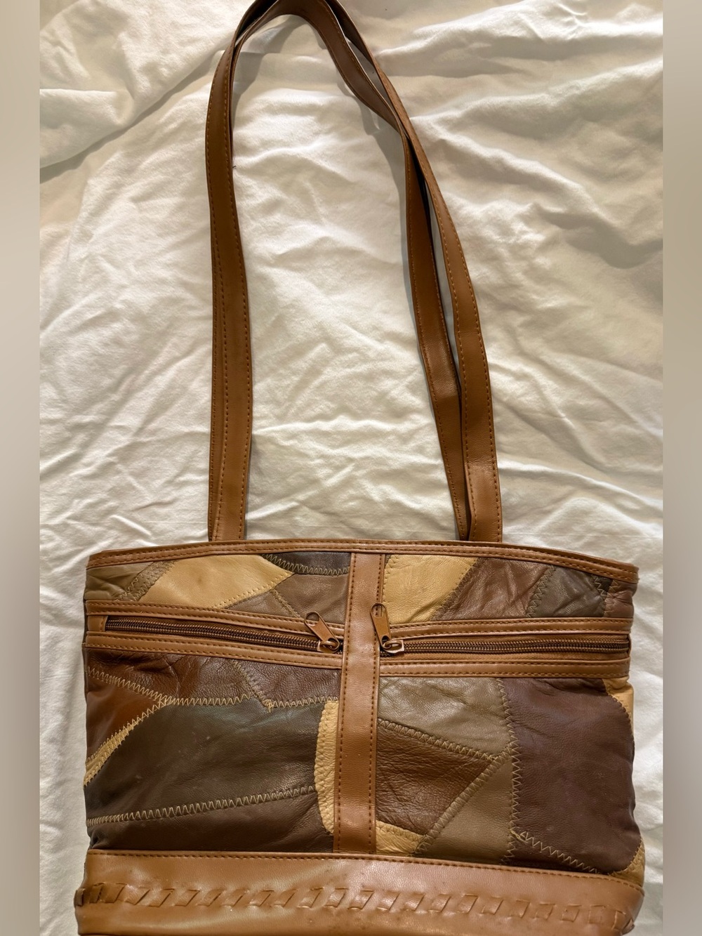 Beautiful Patchwork Leather Purse